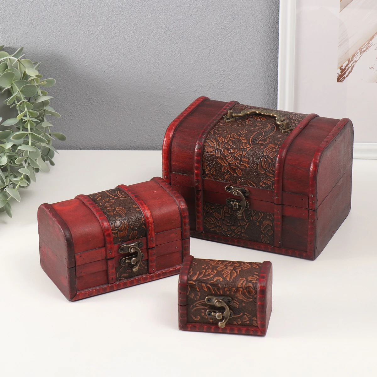 

Набор шкатулок для украшений, Разноцветный