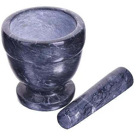 

Ступка с пестиком для, Черный