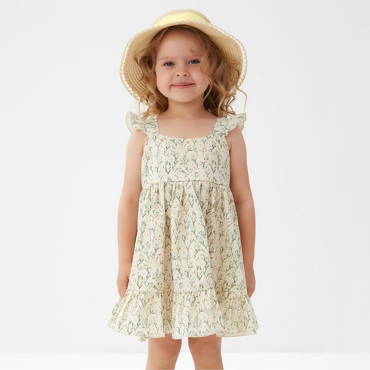 

Сарафан, Бежевый;белый;зеленый