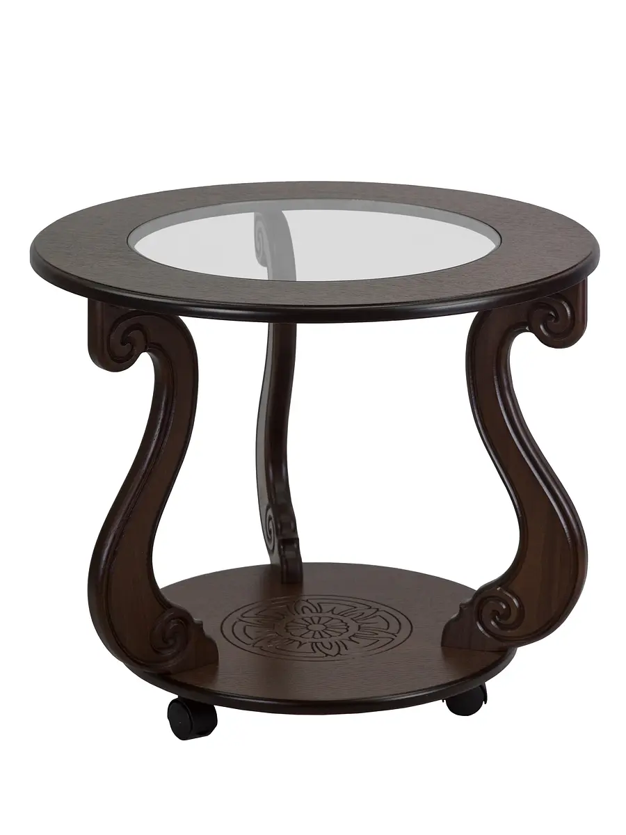 

Стол журнальный Грация (С) на колесах темно-коричневый