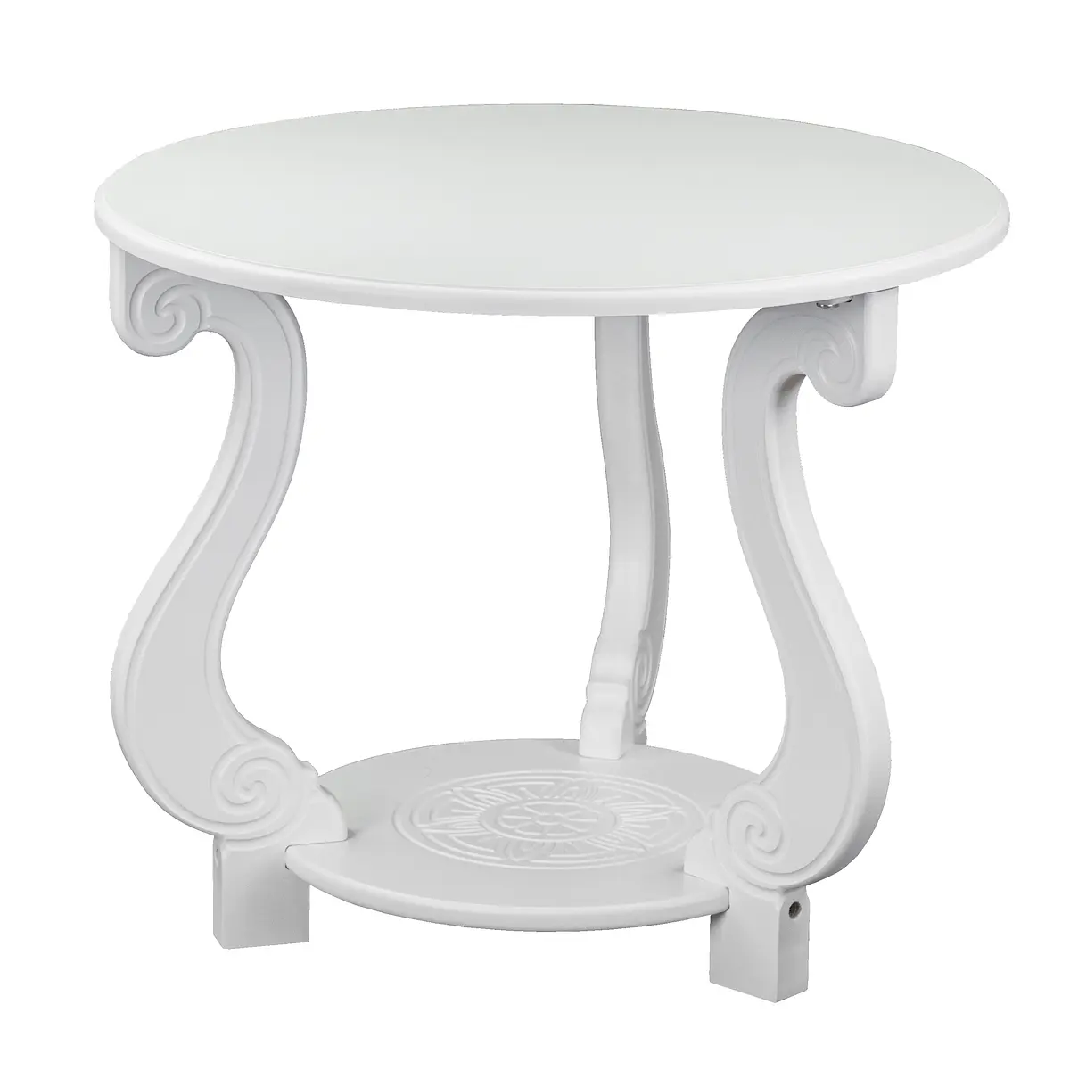 

Стол журнальный Грация (М) ЛАЙТ белый