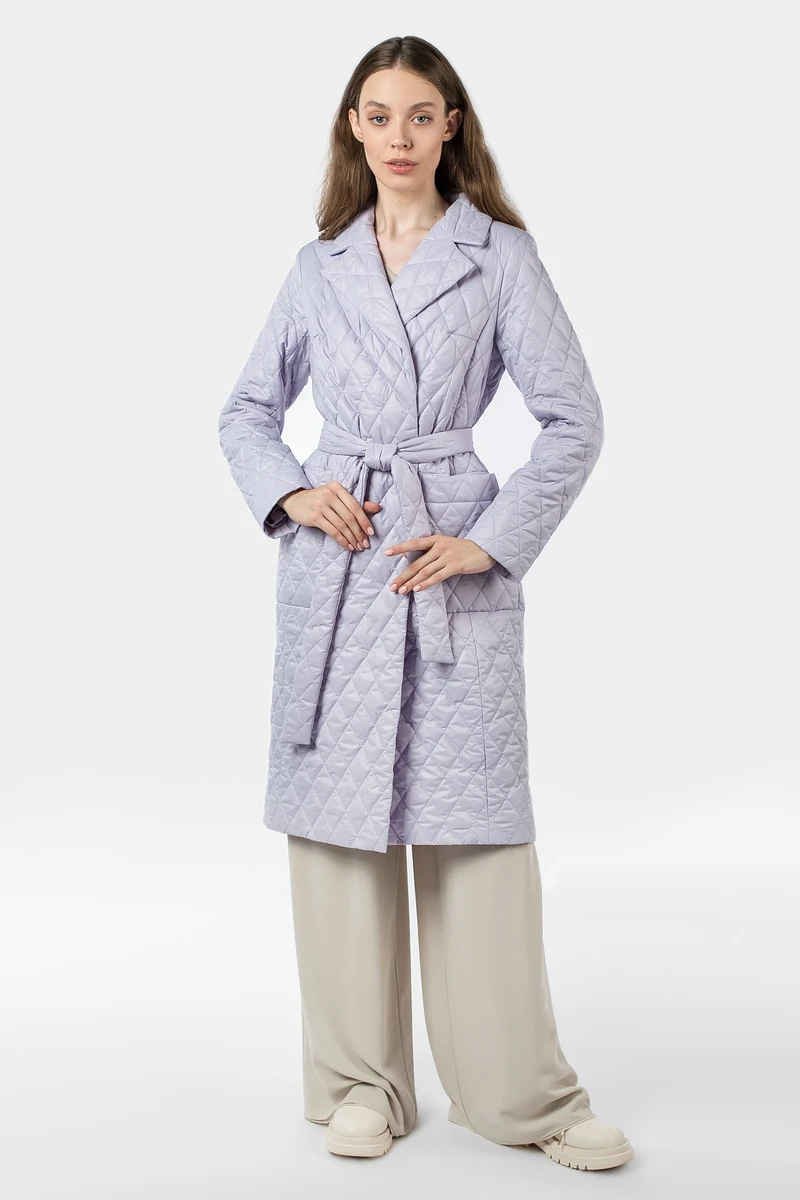 

Пальто пояс, Фиолетовый;светло-сиреневый