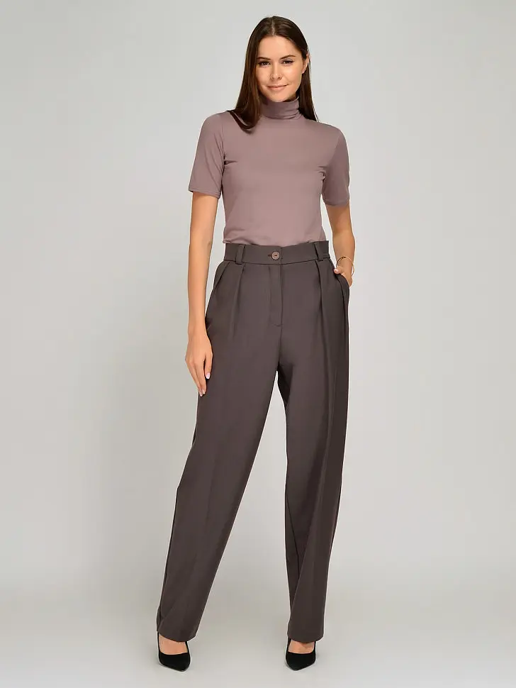 

Брюки, Коричневый;кофейный