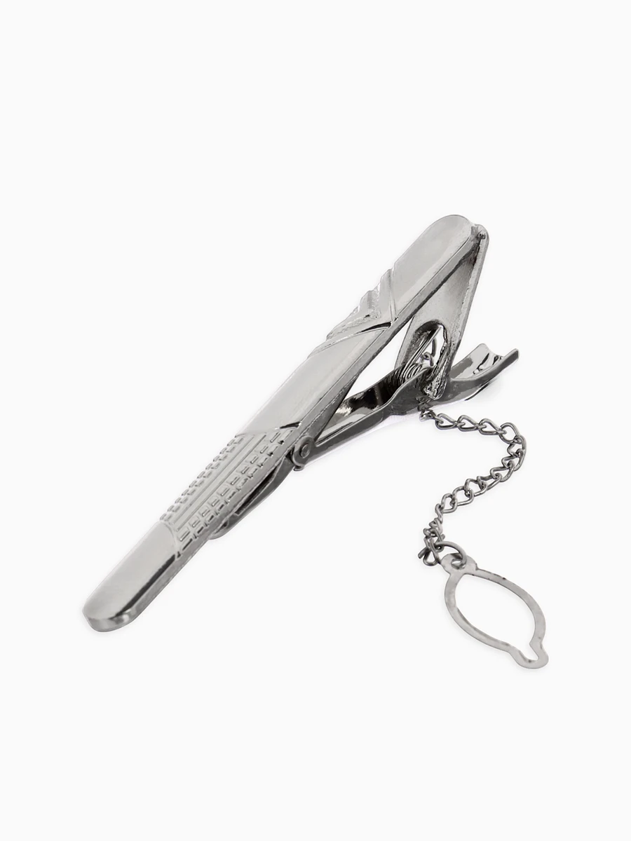 

Зажим для галстука стальной, Серебристый