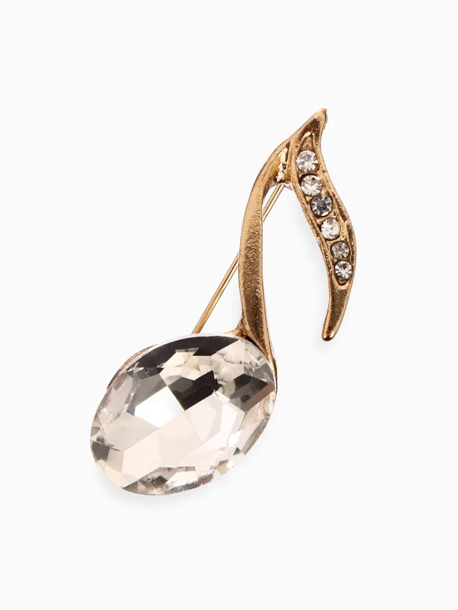 

Брошь, Белый