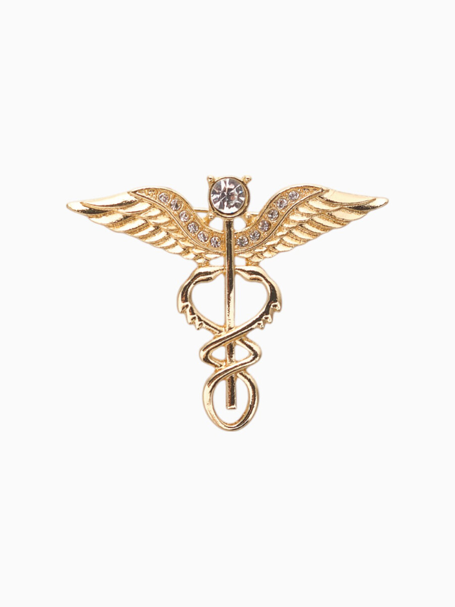 

Брошь, Белый