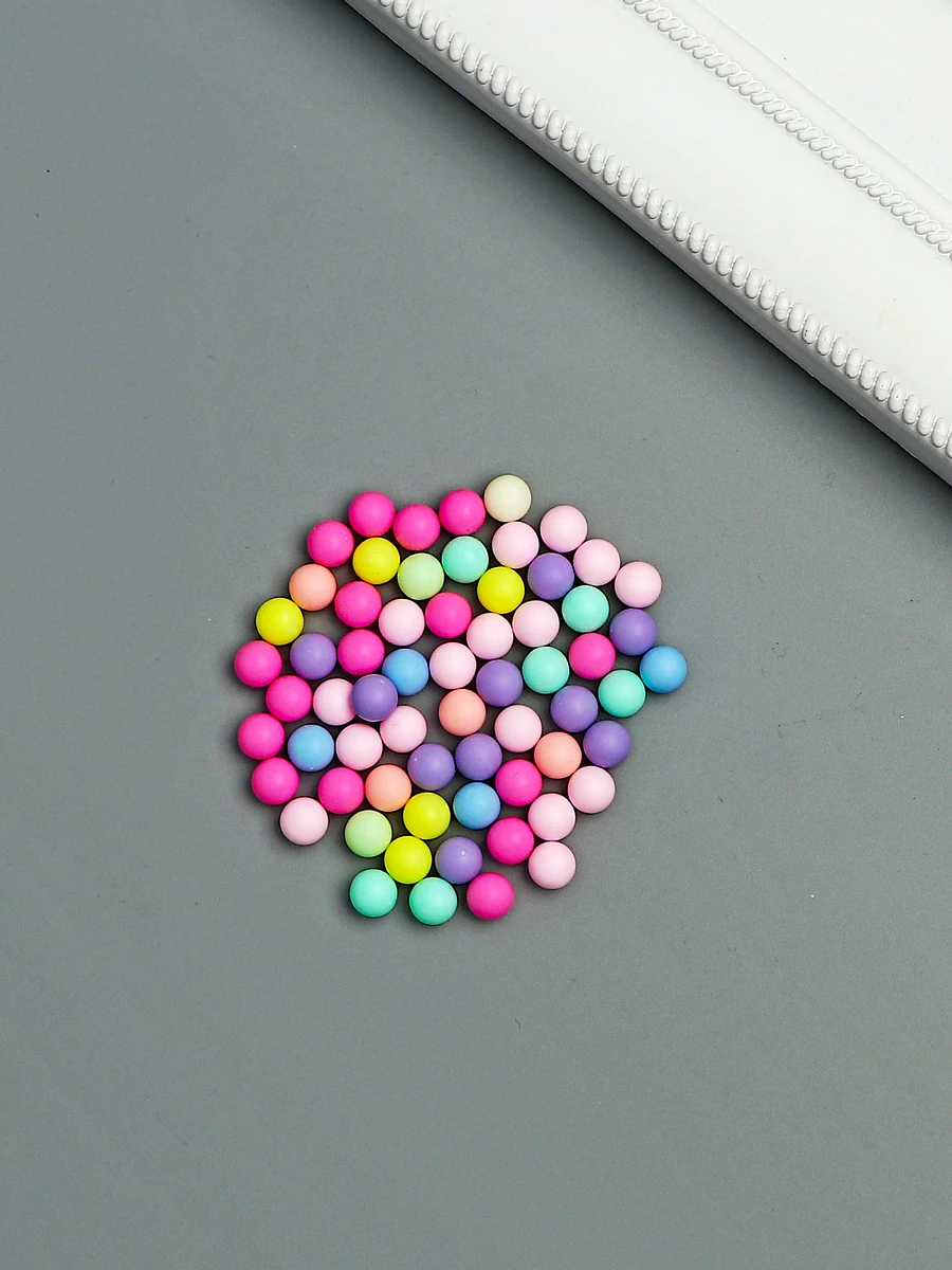 

Шарики для творчества пластик, Разноцветный