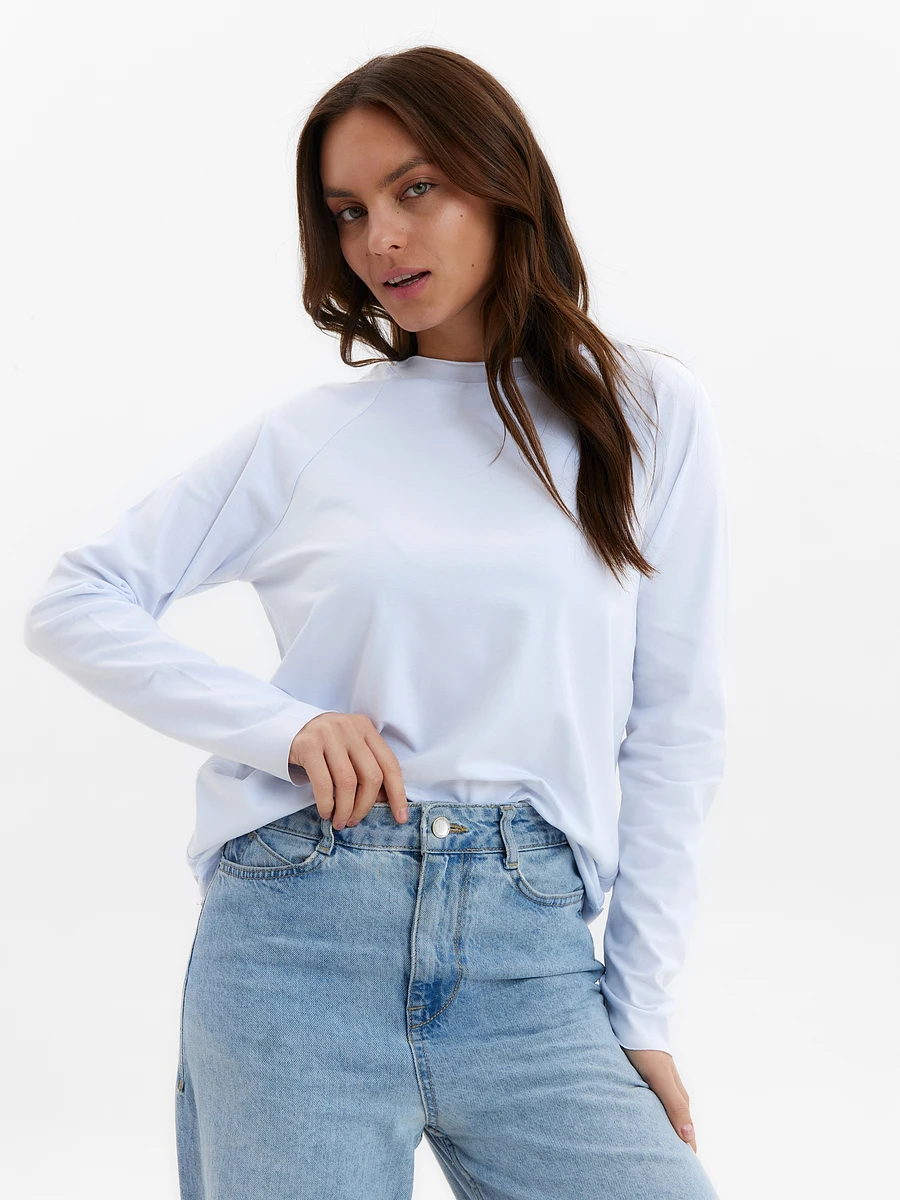 

Лонгслив, Белый