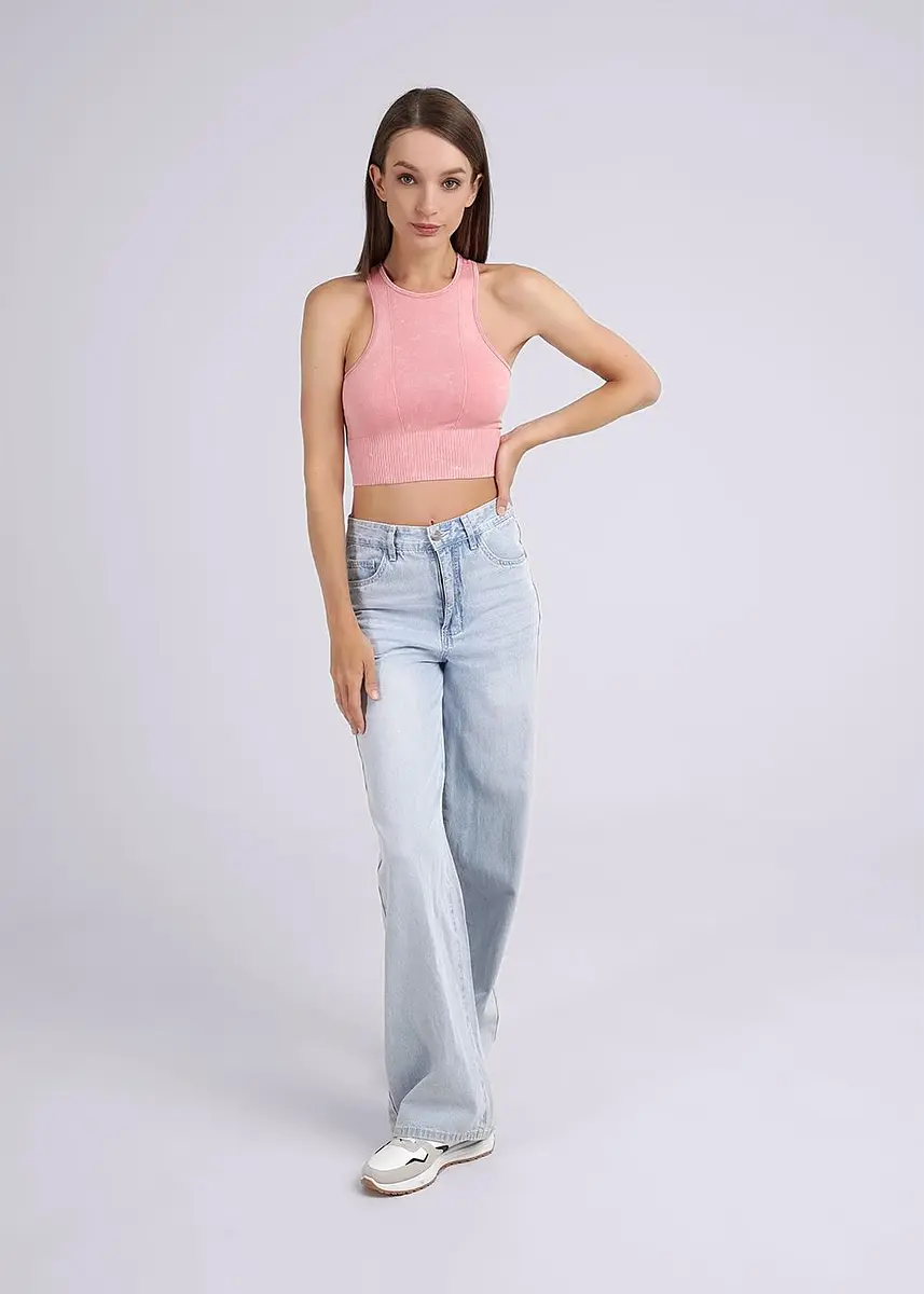 

Майка топ, Розовый