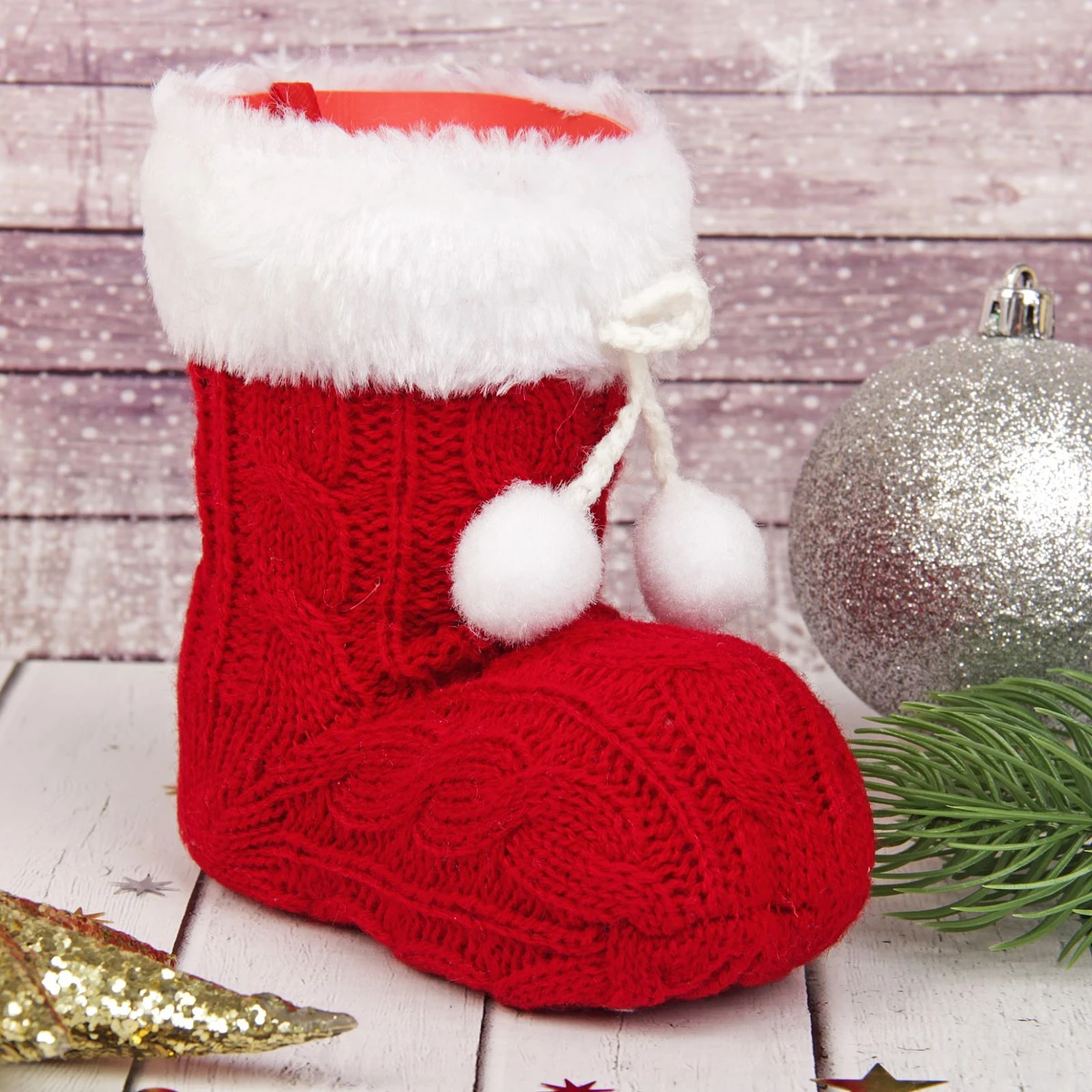 

Конфетница, Красный