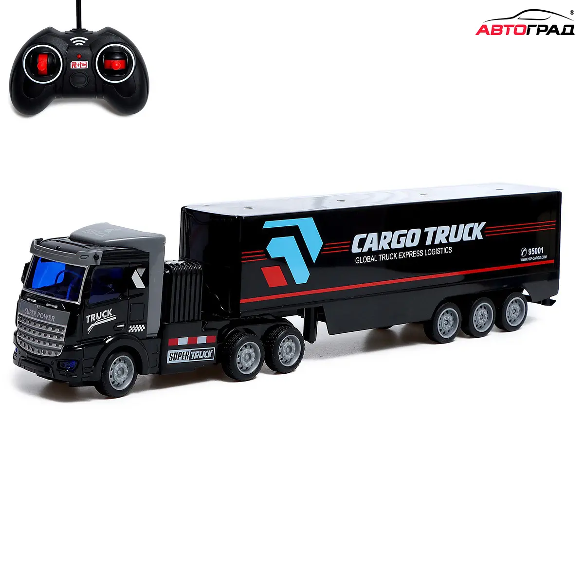 

Грузовик радиоуправляемый, Черный