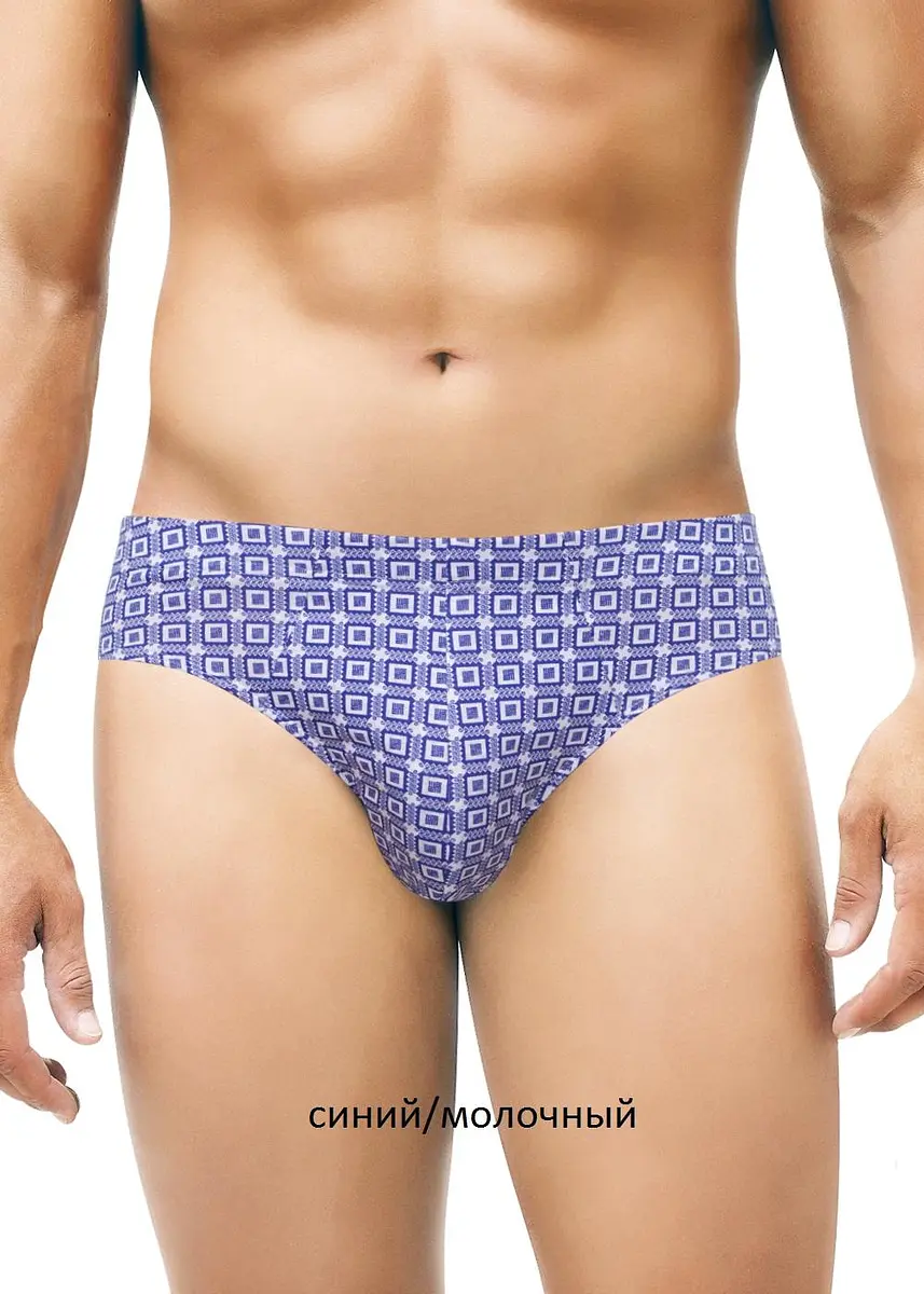 

Трусы, Синий;синий/молочный