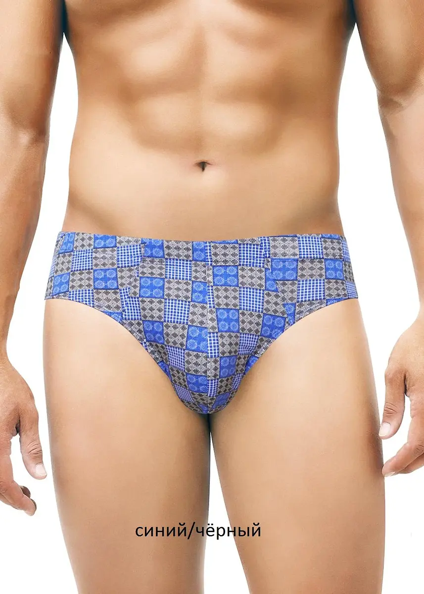 

Трусы, Синий;синий/черный