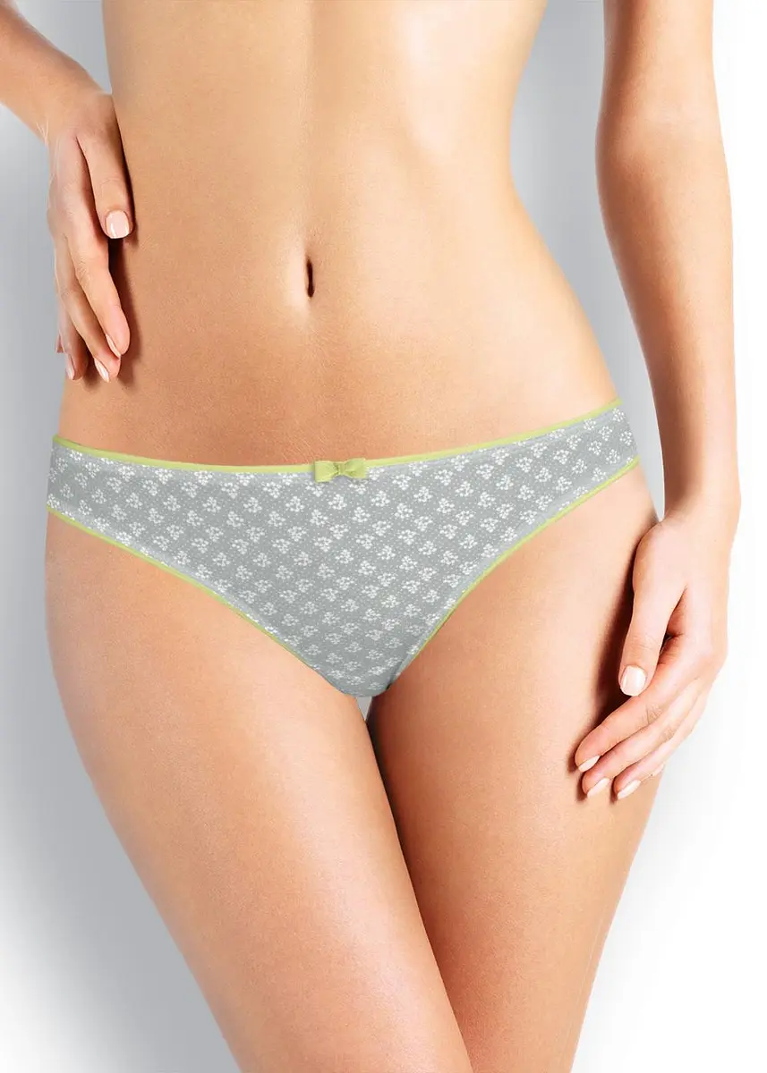 

Трусы, Серый;серый/молочный