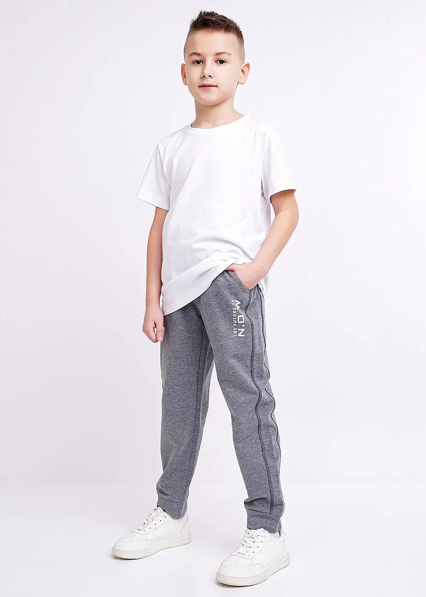 

Брюки, Серый;меланж т.серый