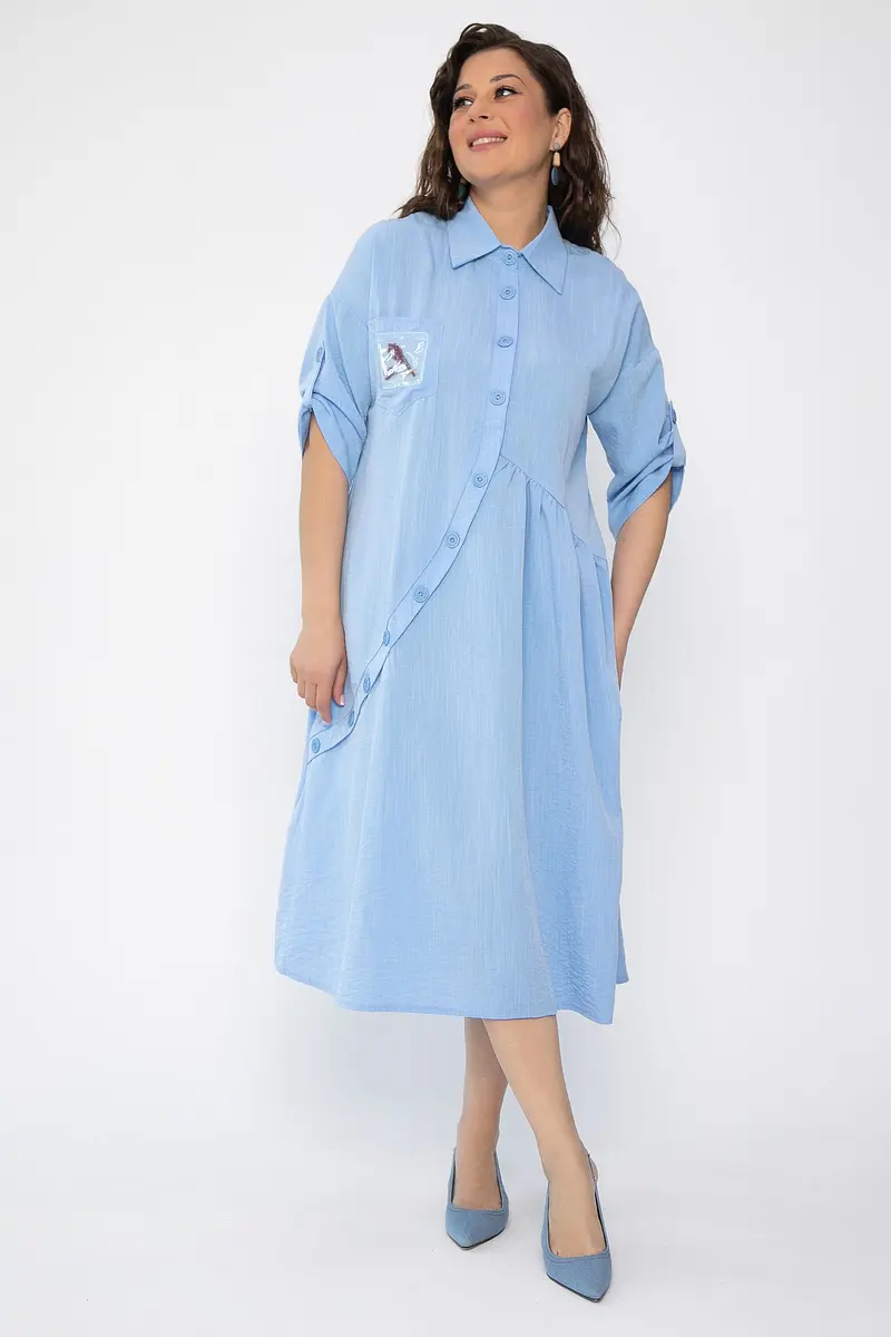 

Платье, Голубой