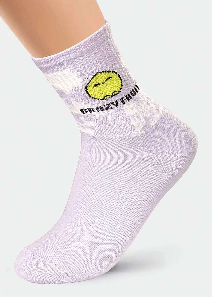 

Носки, Фиолетовый;св.фиолетовый