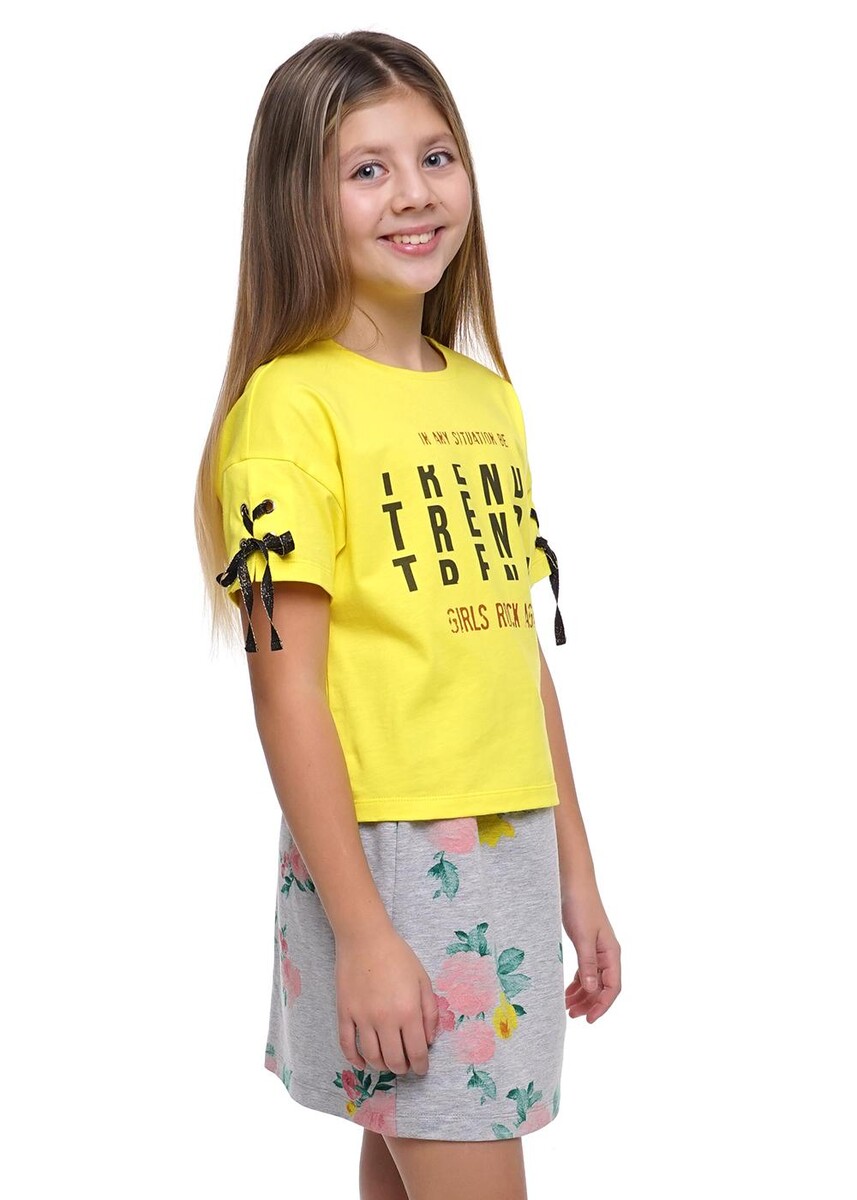 

Юбка, Серый;меланж серый/розовый