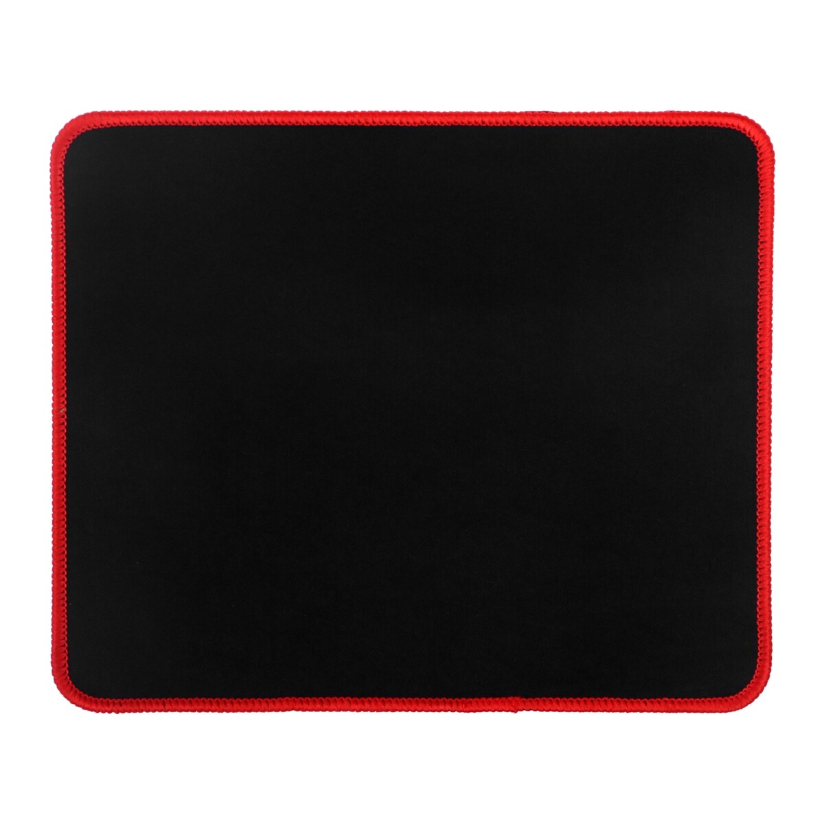 

Коврик для мыши, игровой, 25×21×0.15 см, оверлок, черно-красный