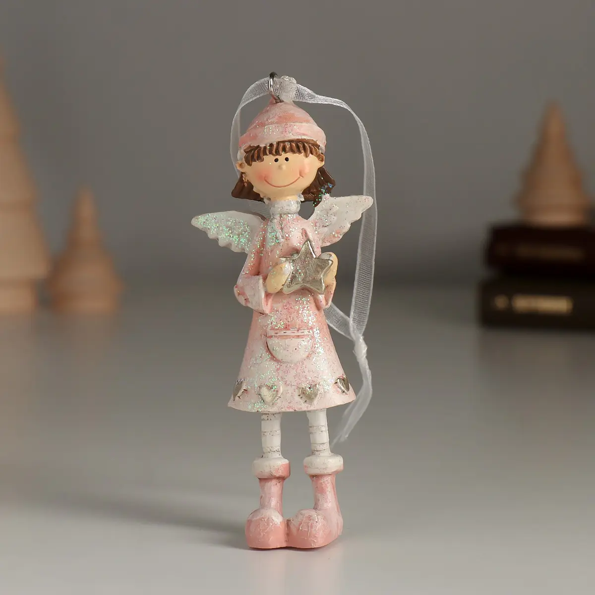 

Фигурка - подвеска полистоун, Разноцветный