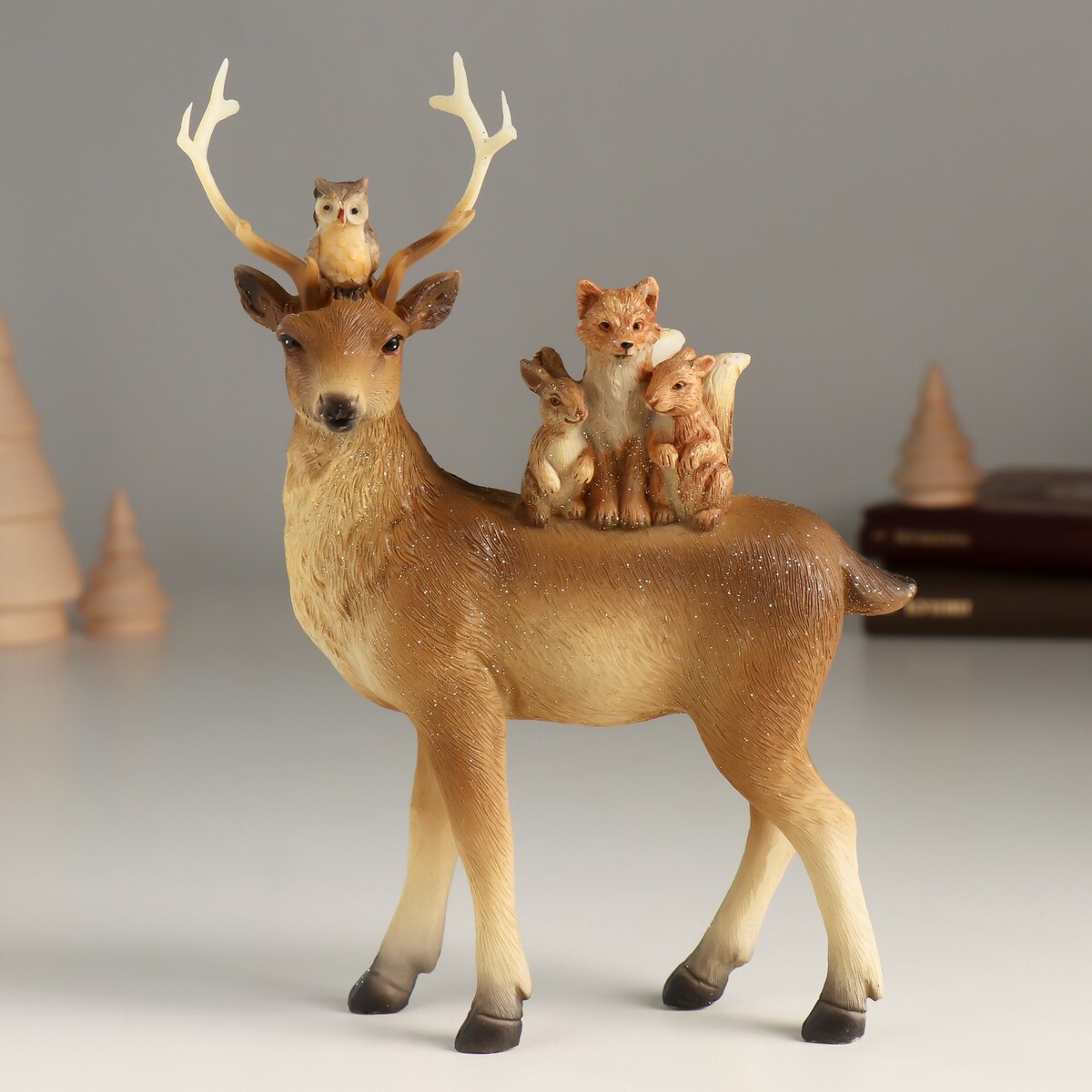 

Фигурка полистоун, Коричневый