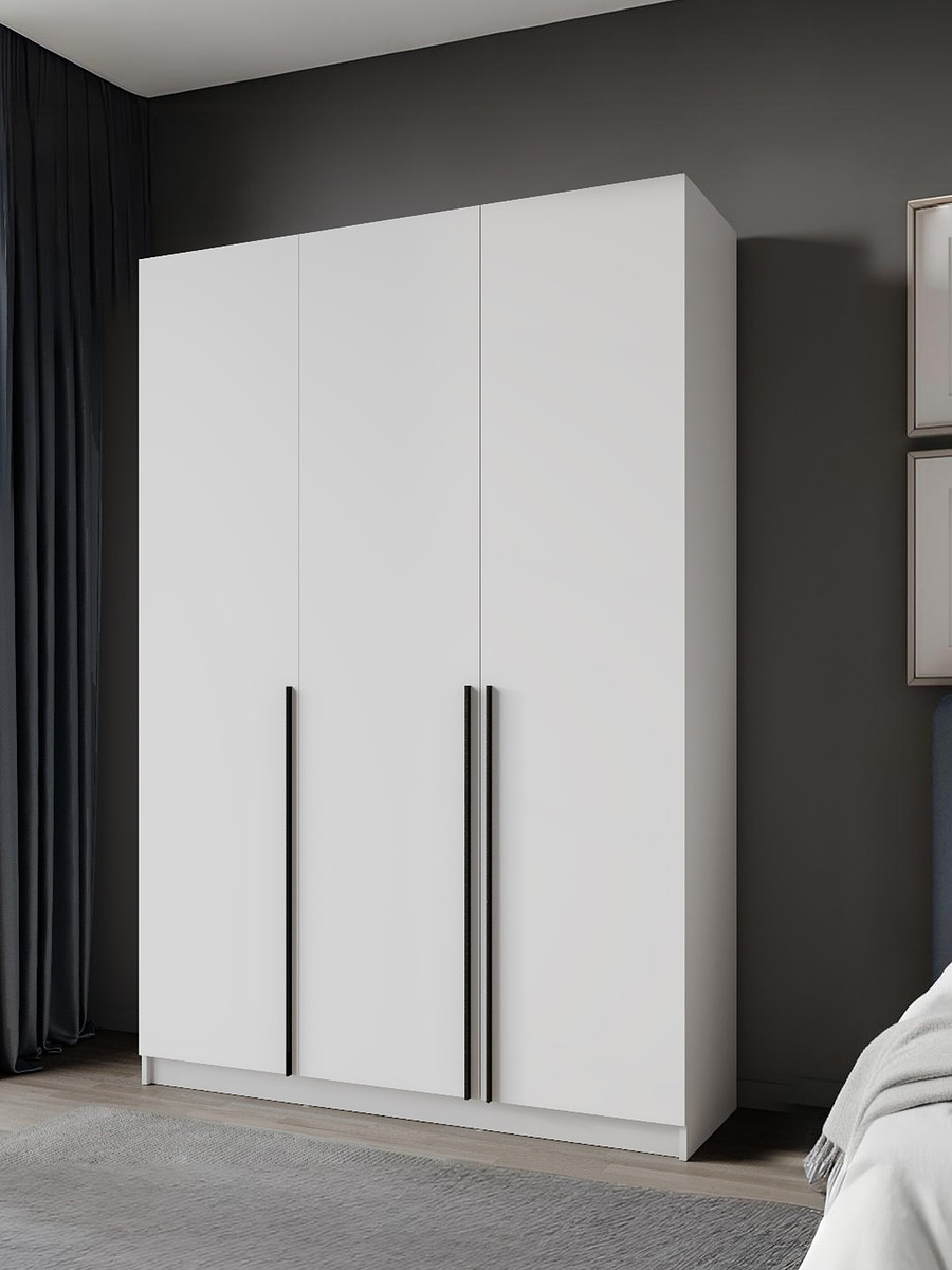 

Шкаф трехстворчатый для одежды, Белый