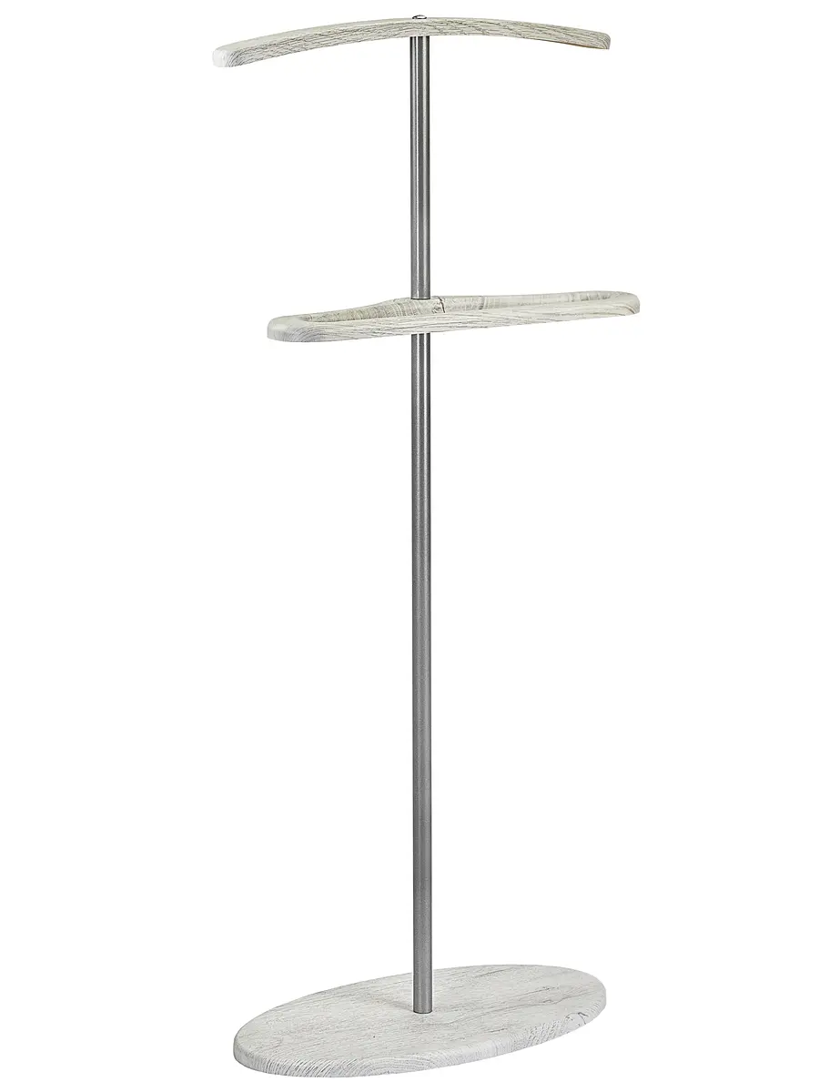 

Вешалка костюмная Дэви 3 металлик/дуб дымчатый