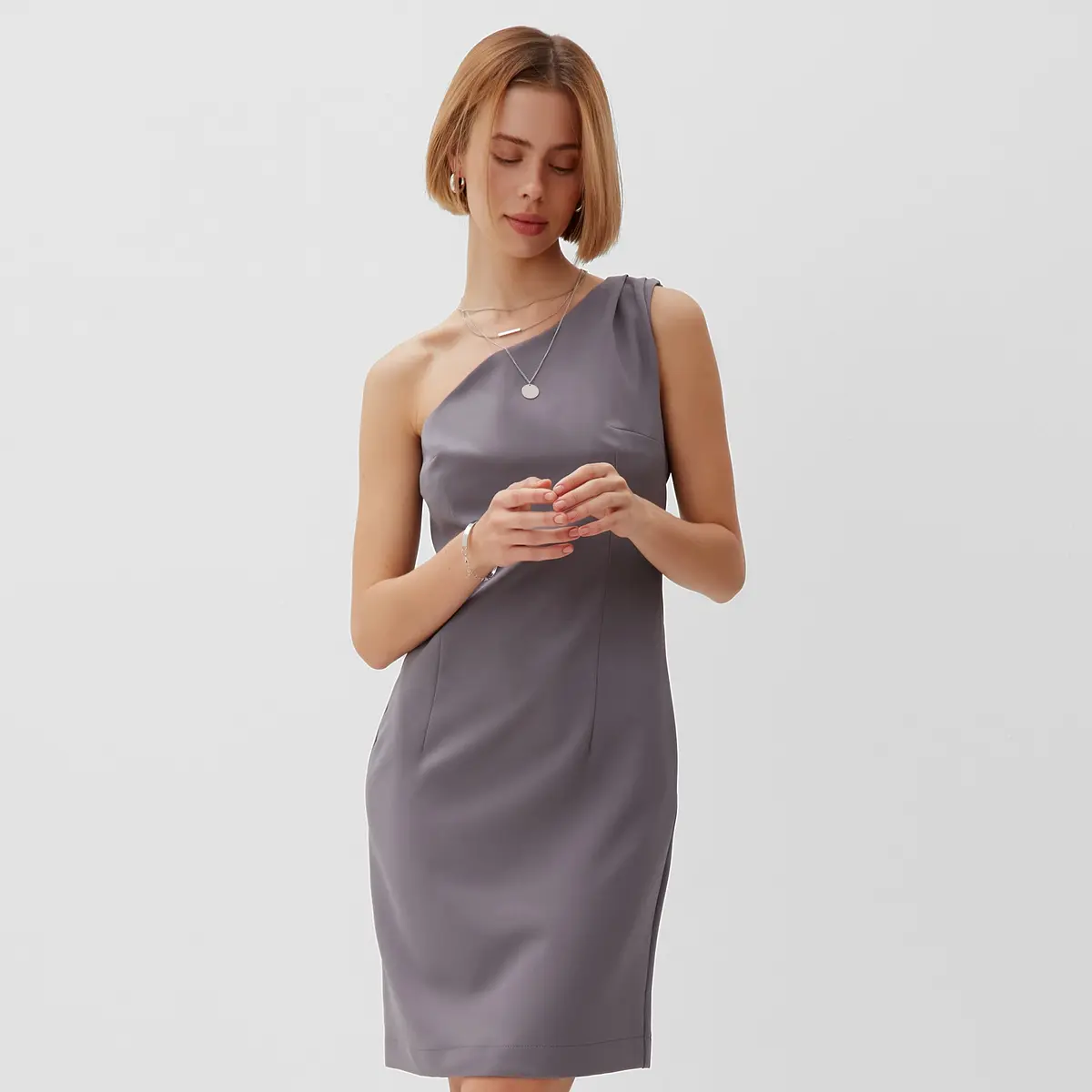 

Платье, Серый