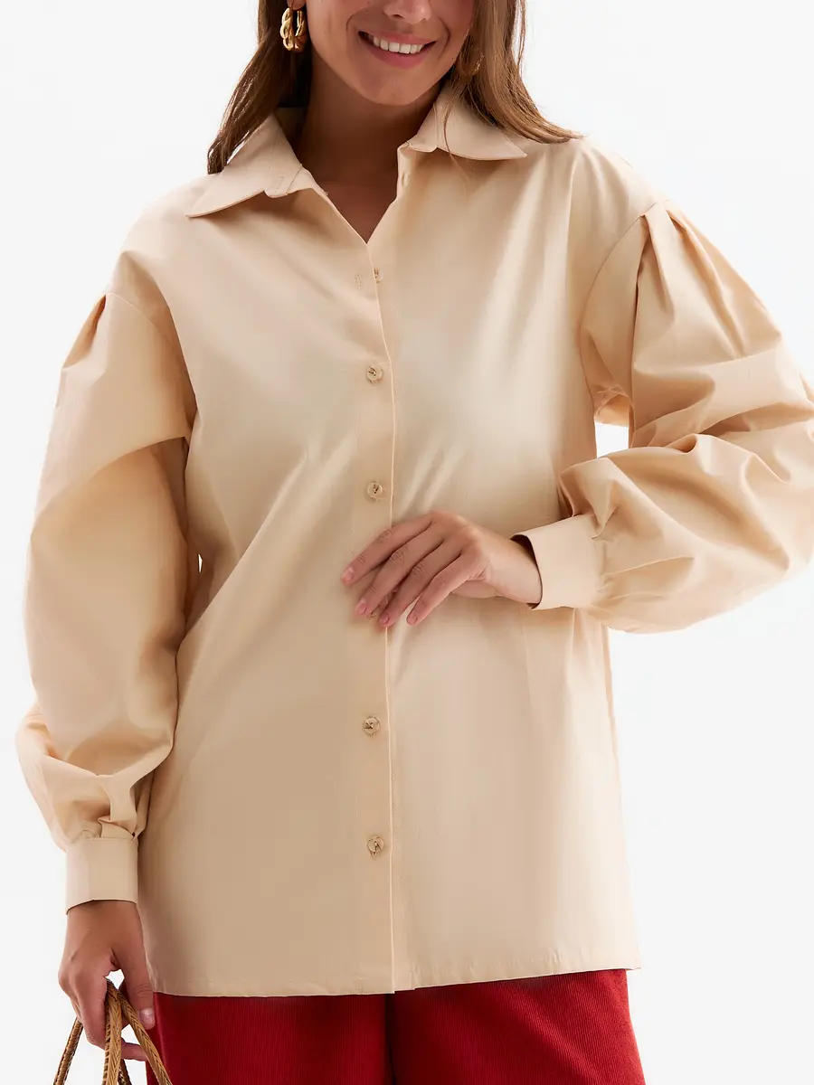 

Рубашка, Бежевый