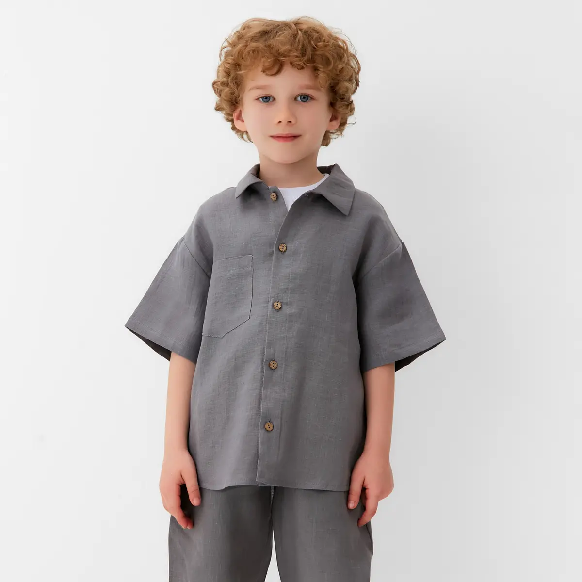 

Рубашка, Серый