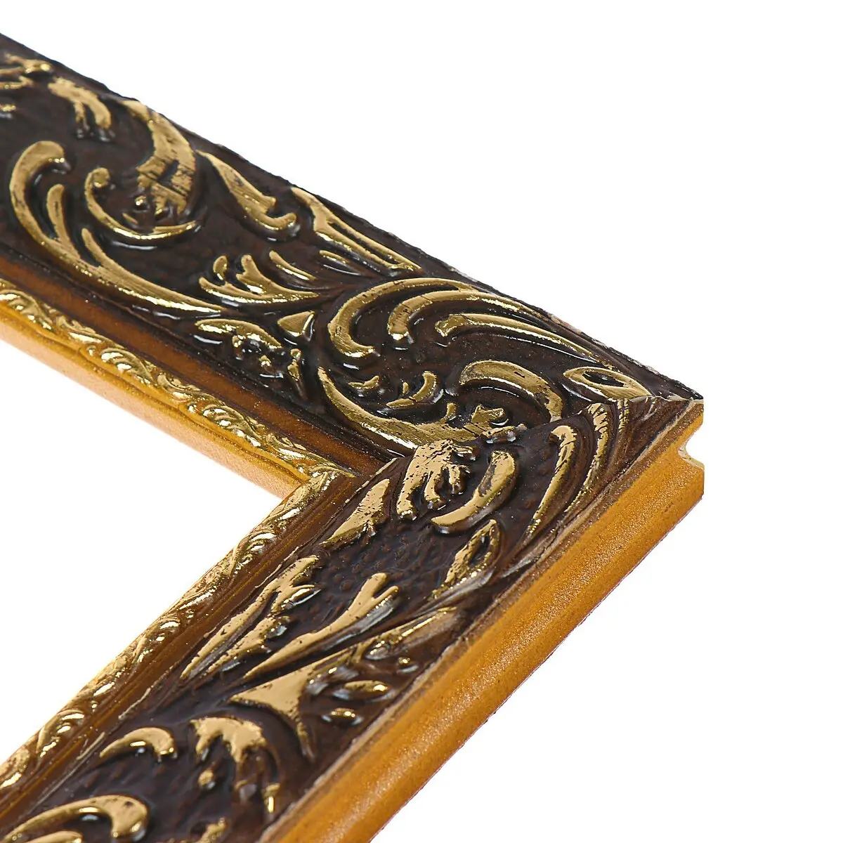 

Рама для картин (зеркал) 20×20×4 см, дерево, Золотистый