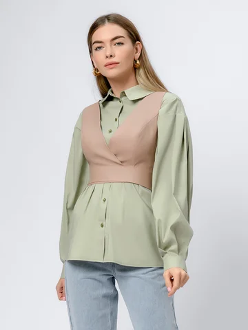 Жилет укороченный