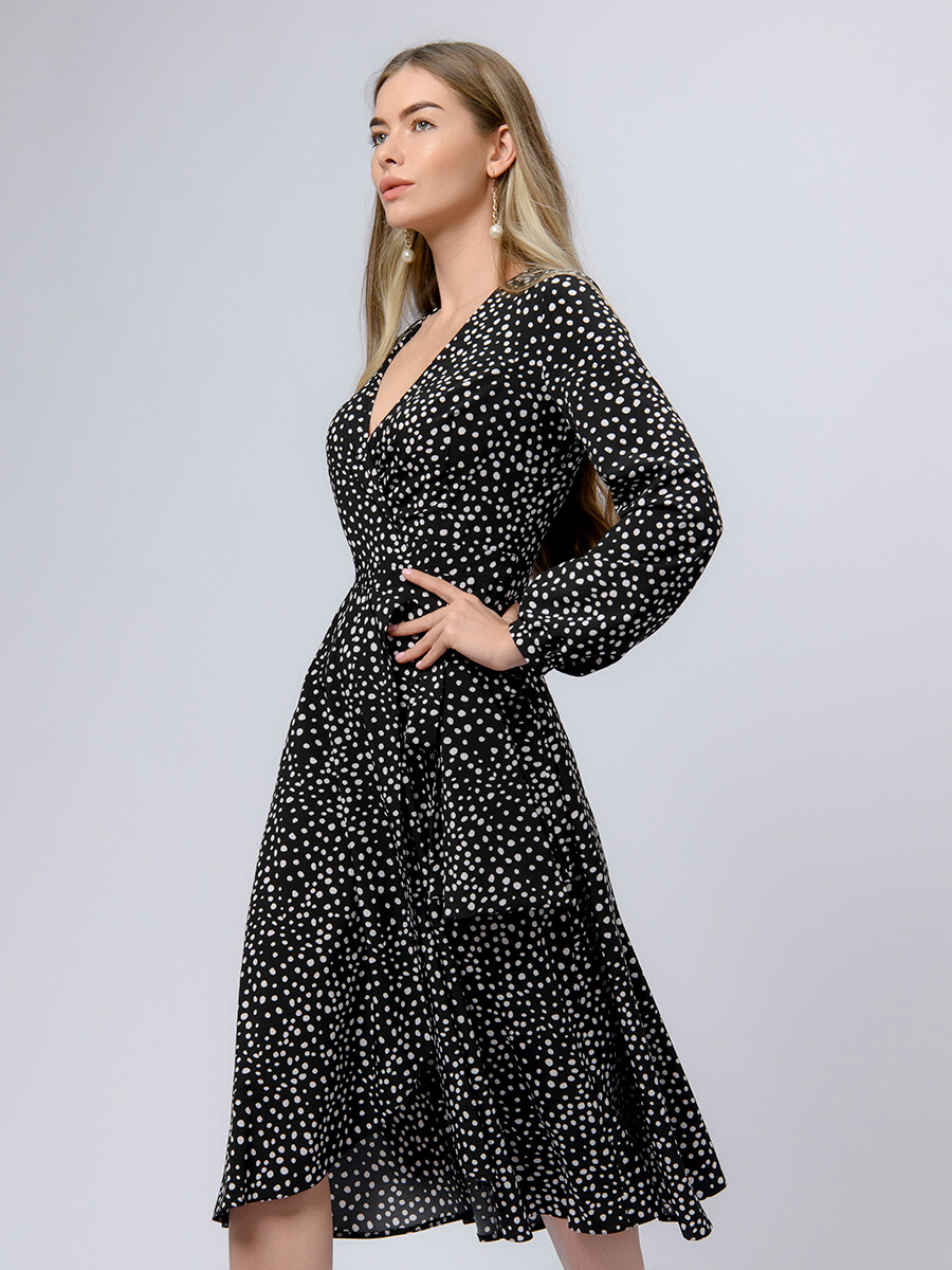 

Платье, Черный;черный (принт)