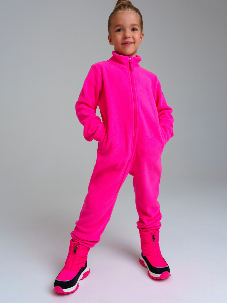 

Комбинезон трикотажный, Розовый;фуксия