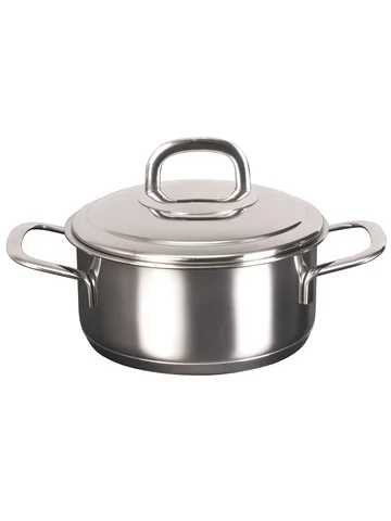 Кастрюля 1,2л металлическая крышка