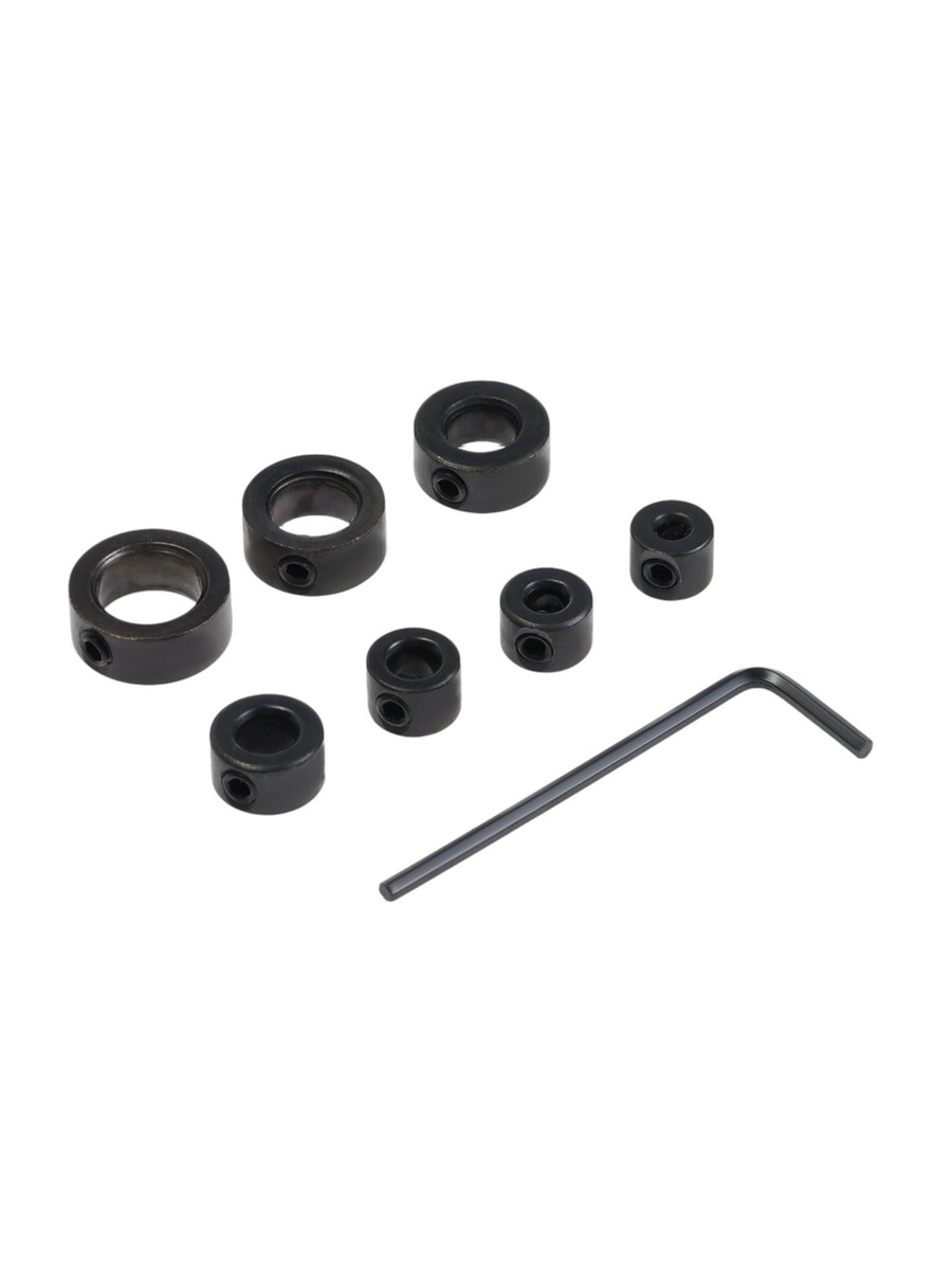 

Набор ограничителей глубины сверления тундра, d=3-12 мм, 8 шт.