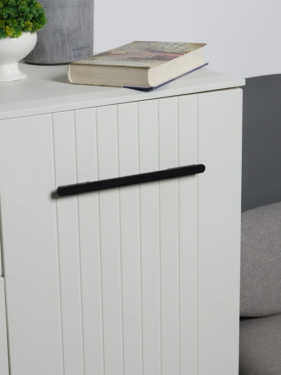 

Ручка-скоба cappio rs149, м/о 224 мм, цвет черный