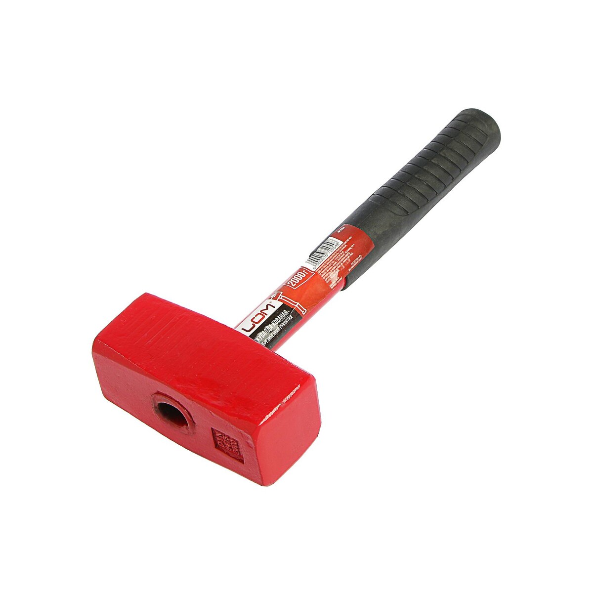 

Кувалда лом, металлическая обрезиненная рукоятка, 2 кг