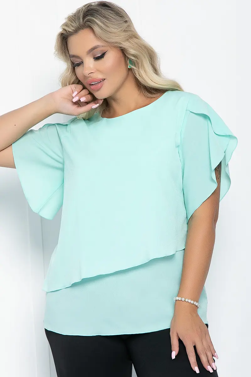 

Блуза, Бирюзовый