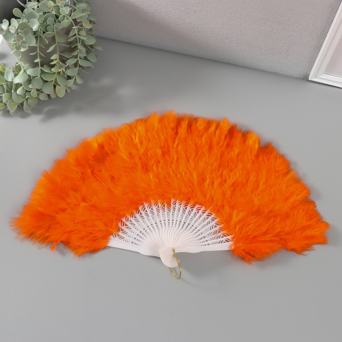 

Веер складной, Оранжевый