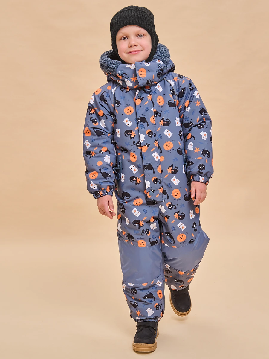 

Комбинезон, Синий;джинс