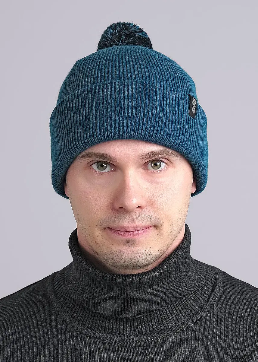 

Шапка, Бирюзовый;т.бирюзовый