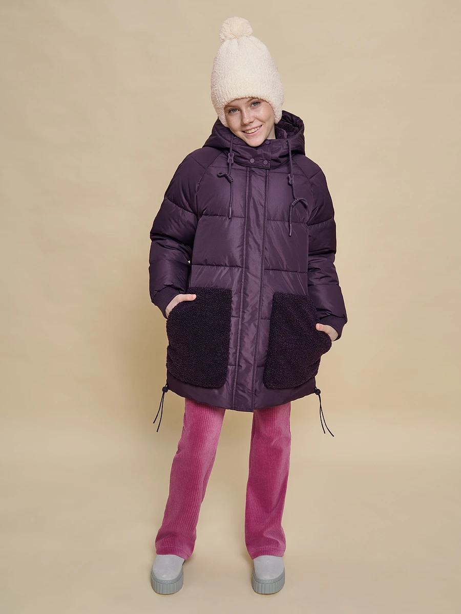 

Куртка, Фиолетовый;сливовый