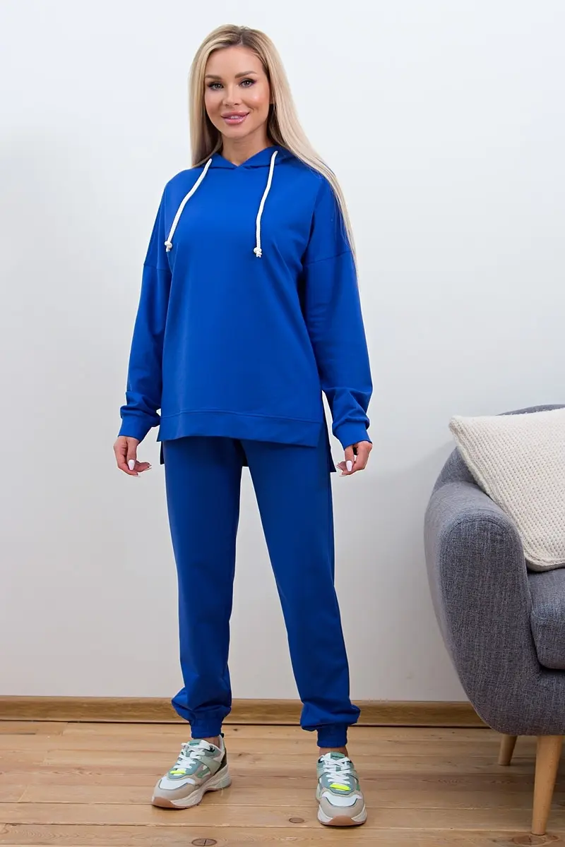 

Костюм, Синий;электрик