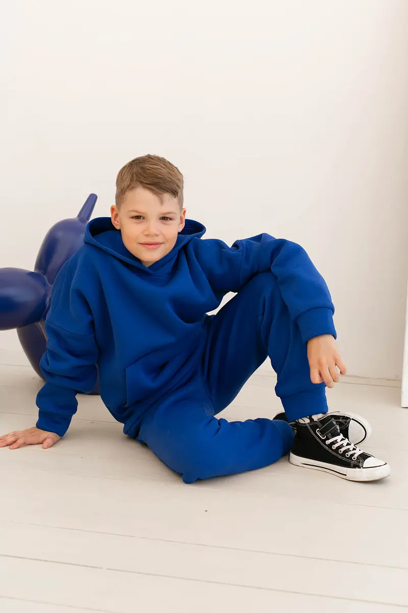 

Костюм, Синий;электрик