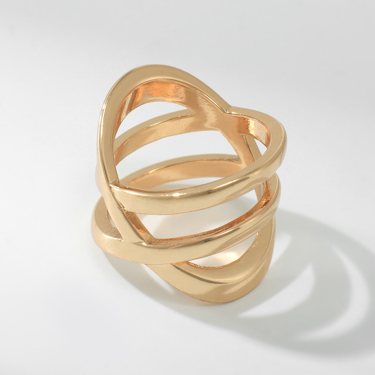 

Кольцо металл, Золотистый