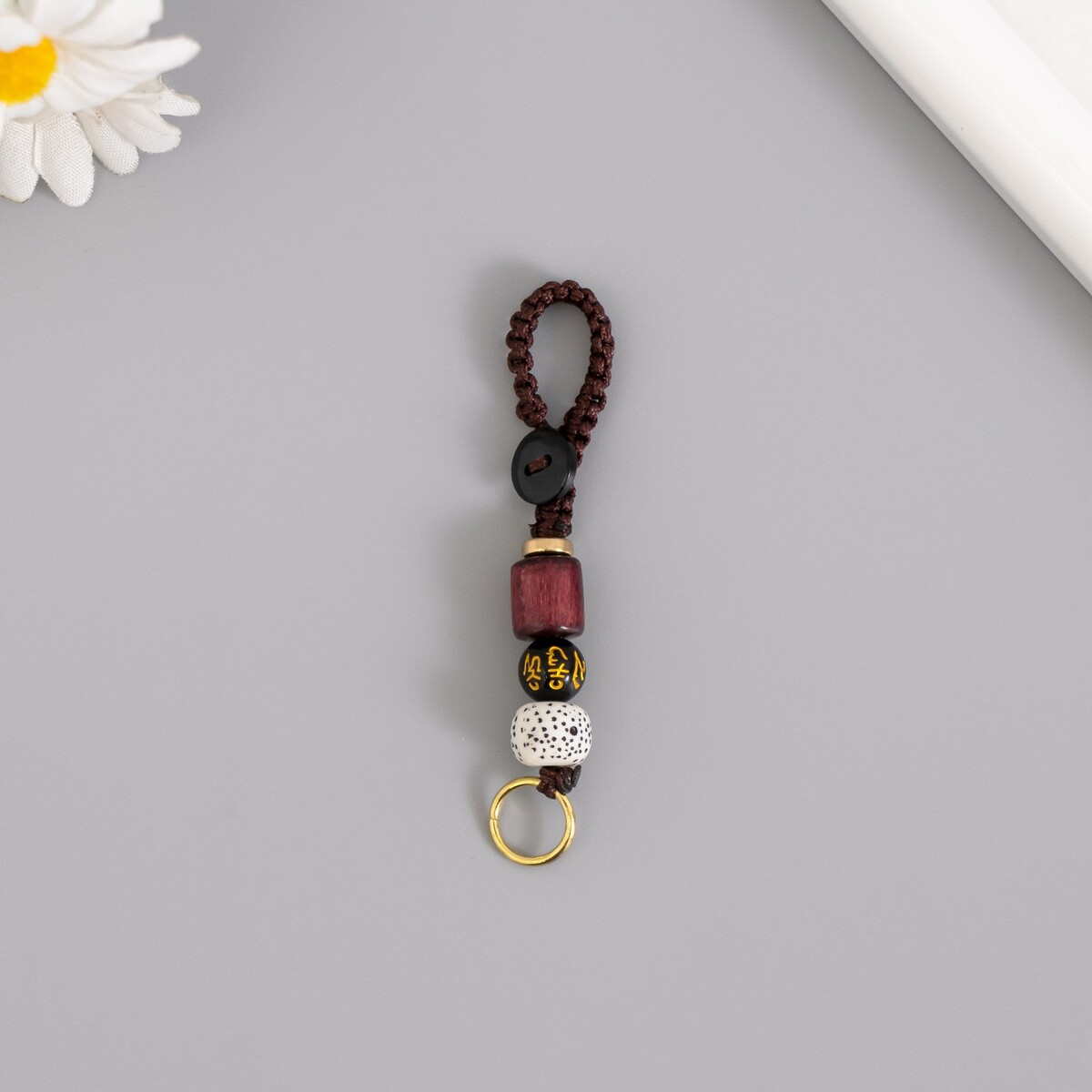 

Брелок для ключей на кольце, Разноцветный