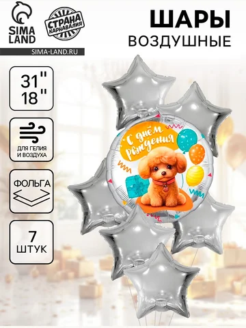 Воздушные шары, букет