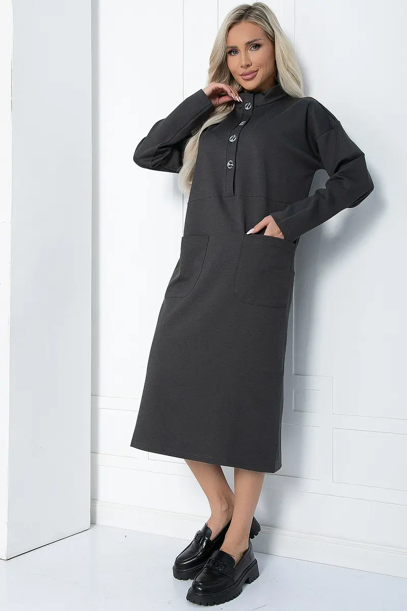 

Платье, Серый