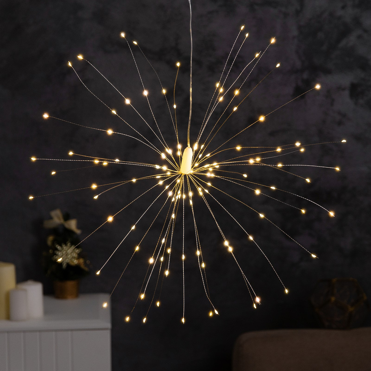 

Фигура светодиодная, Золотистый